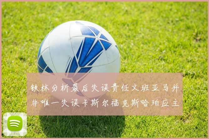 铁林分析最后失误责任文班亚马并非唯一失误卡斯尔福克斯哈珀应主动接球
